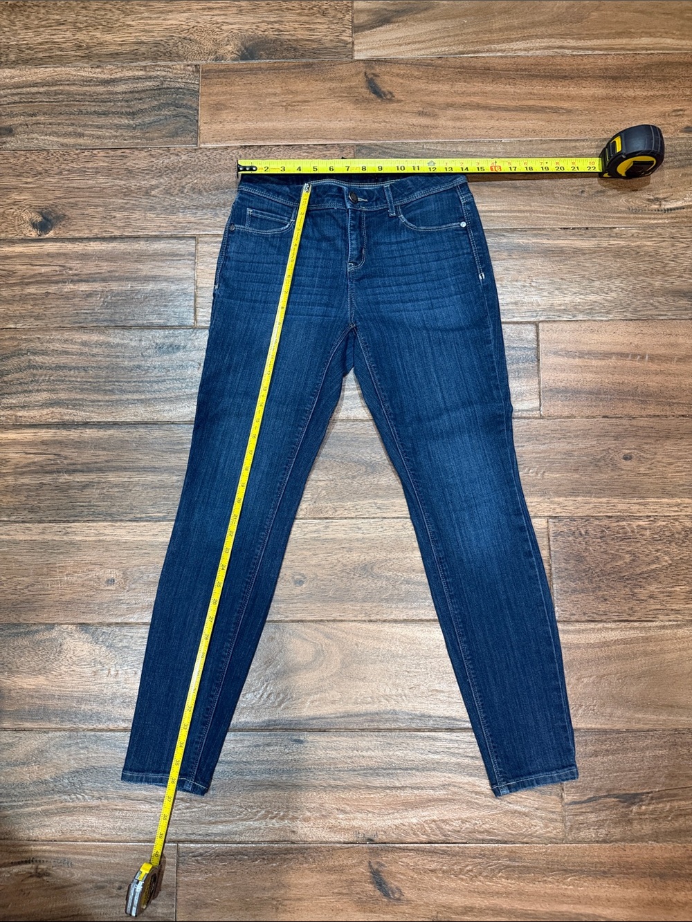 Simply Vera/ Dark Blue Women's High-Rise Skinny Jeans…268A - Picture 13 of 16